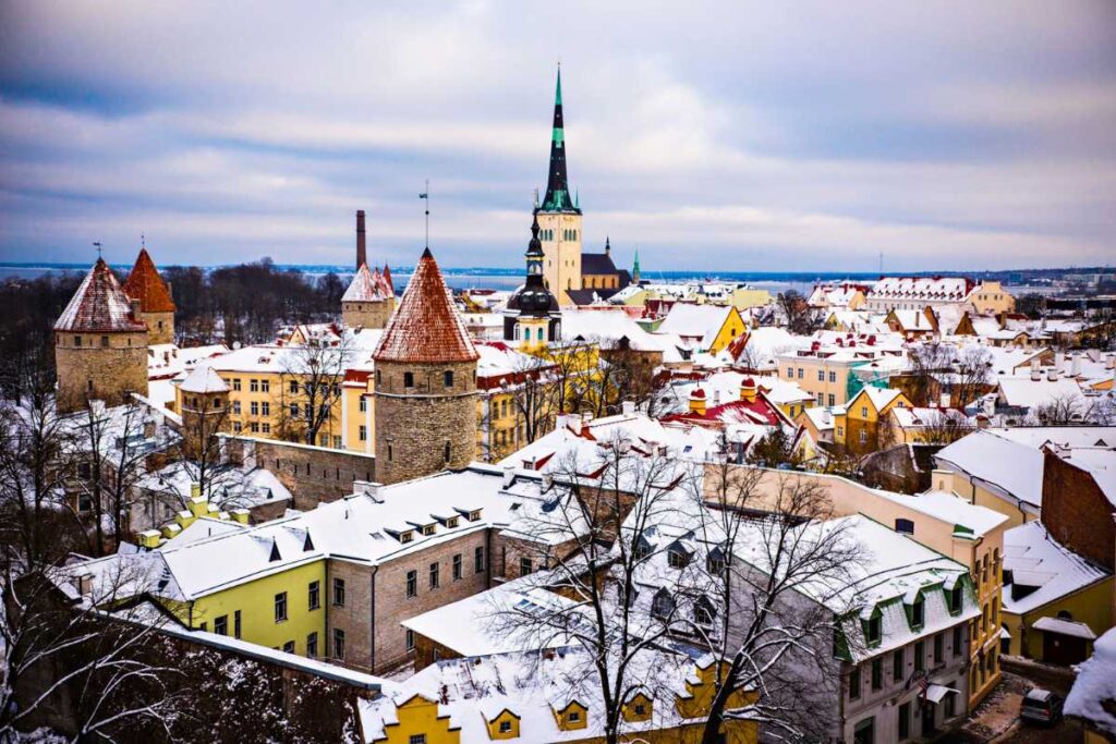 Oleviste Church Tallinn Estonia