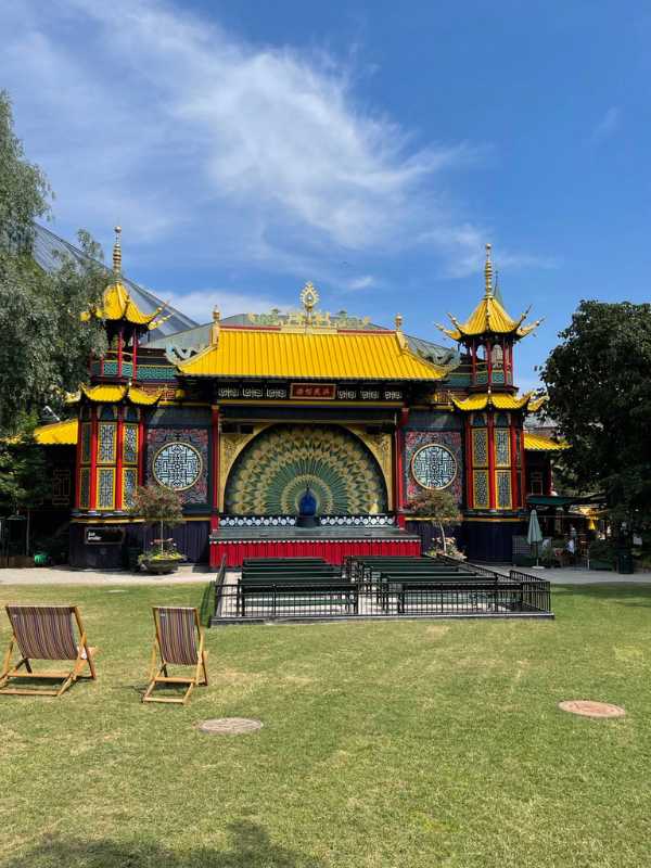 Tivoli Gardens Copenhagen Denmark