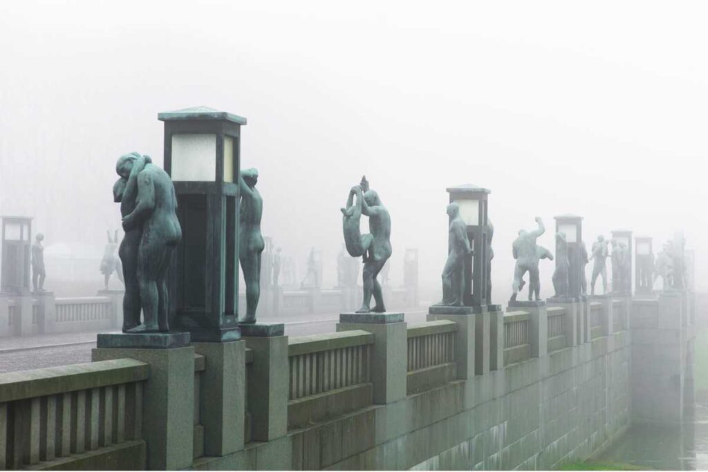 Vigeland Park Oslo Norway