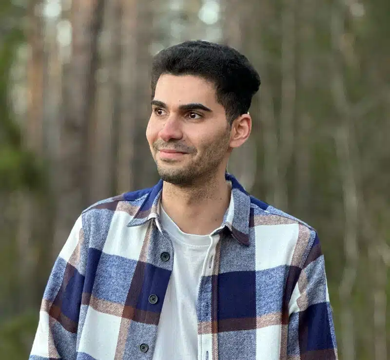 Photo of Milad Mardiha in the woods