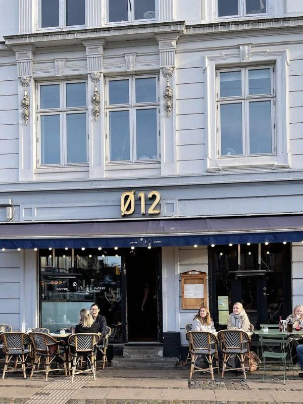 Ø12 Cafe Copenhagen meals and drinks